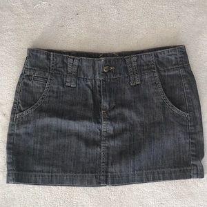 BCBGeneration vintage color Denim Mini Skirt